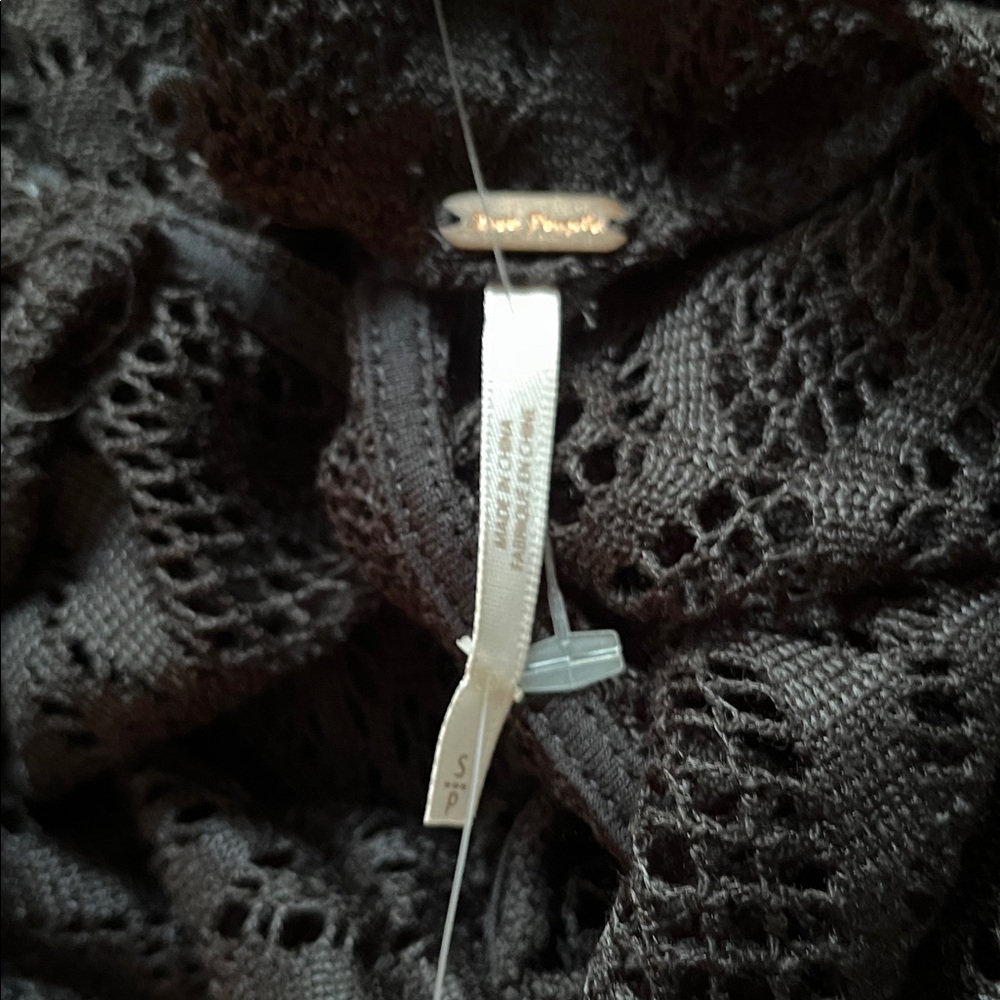 Free People Black Lace Dress - Picture 7 of 9